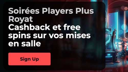 Application mobile Royat Casino