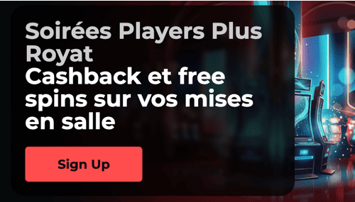 Principaux moyens de paiement Royat Casino